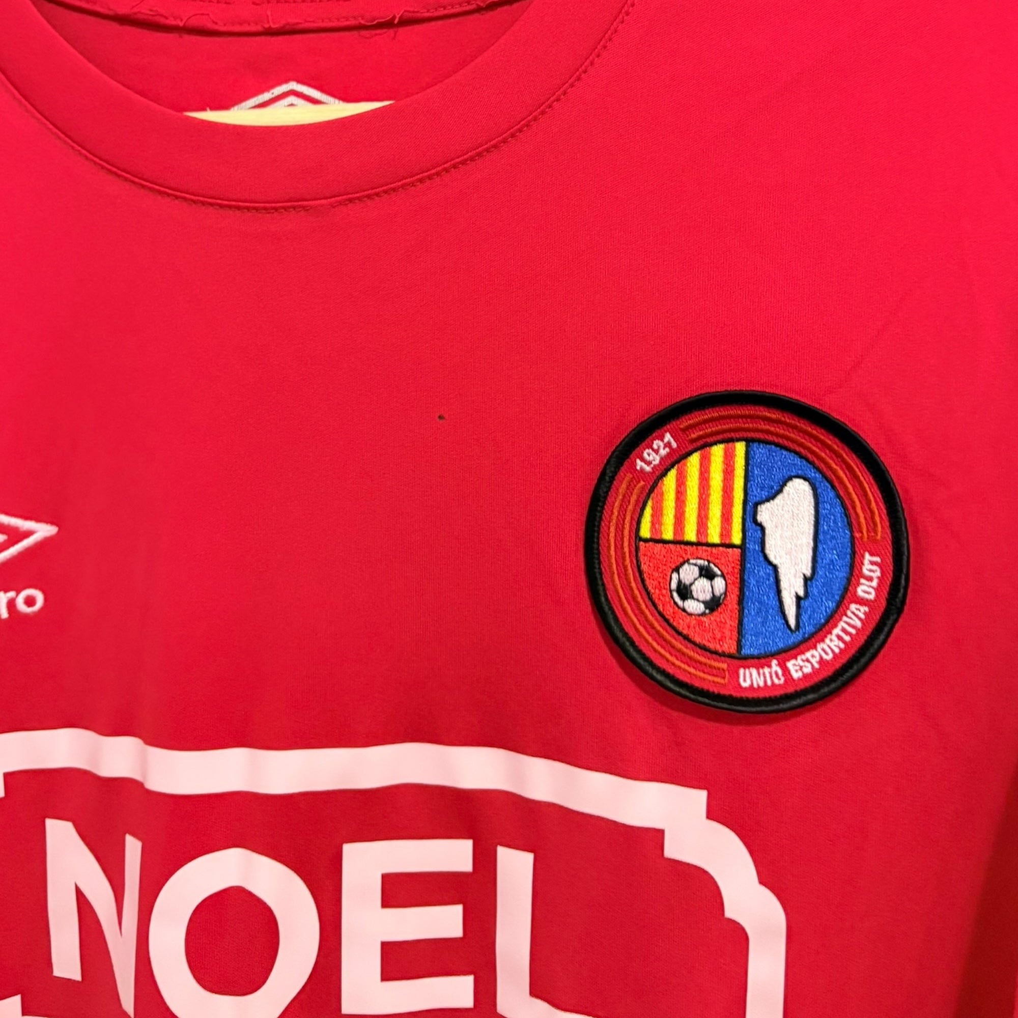 UE Olot 2021-22 Home Shirt Match Worn / Issue - KITLAUNCH