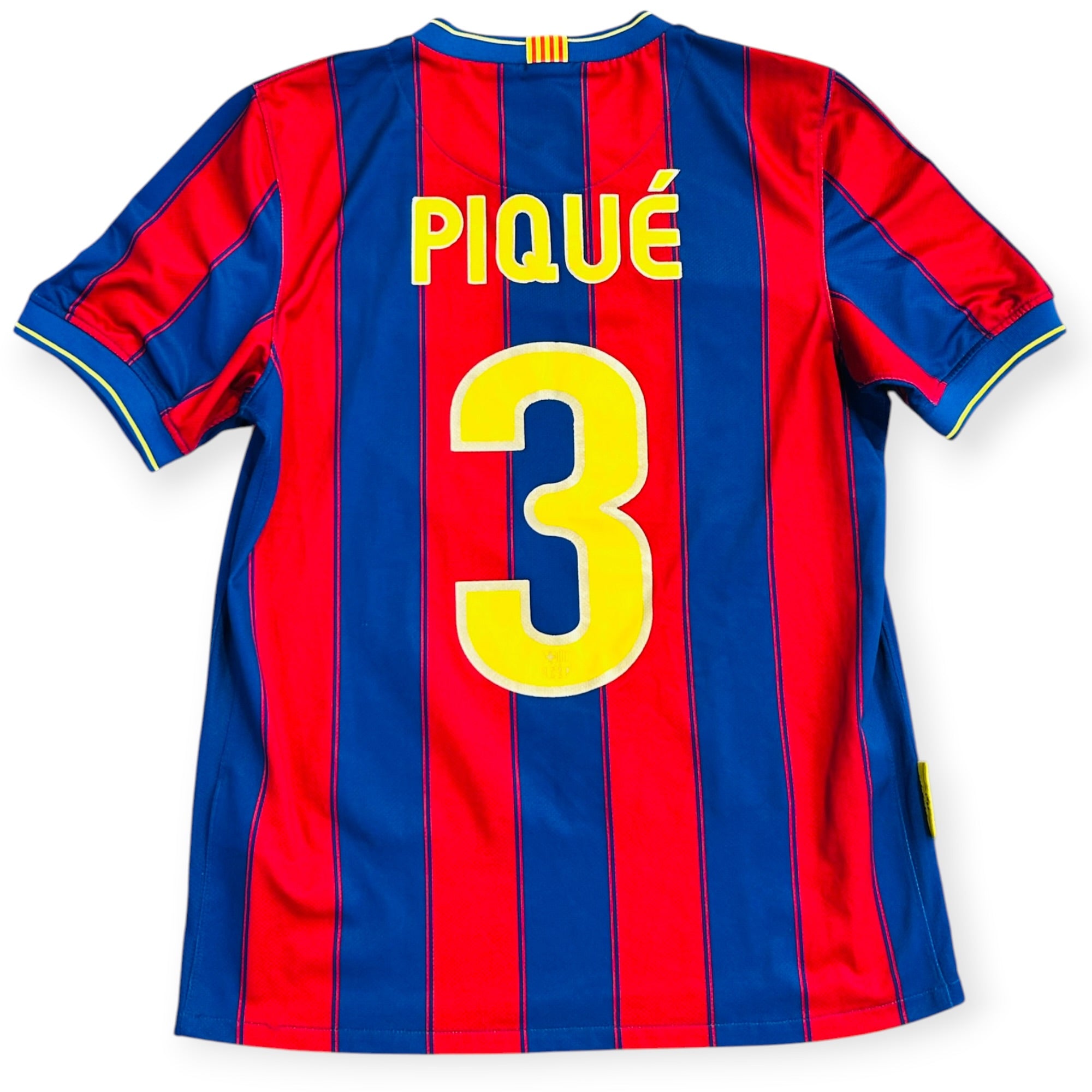 FC Barcelona 2009/10 Home - Piqué 3 (Small)