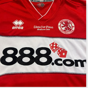 Middlesbrough 2005/06 UEFA Cup Final Shirt (Small) - KITLAUNCH