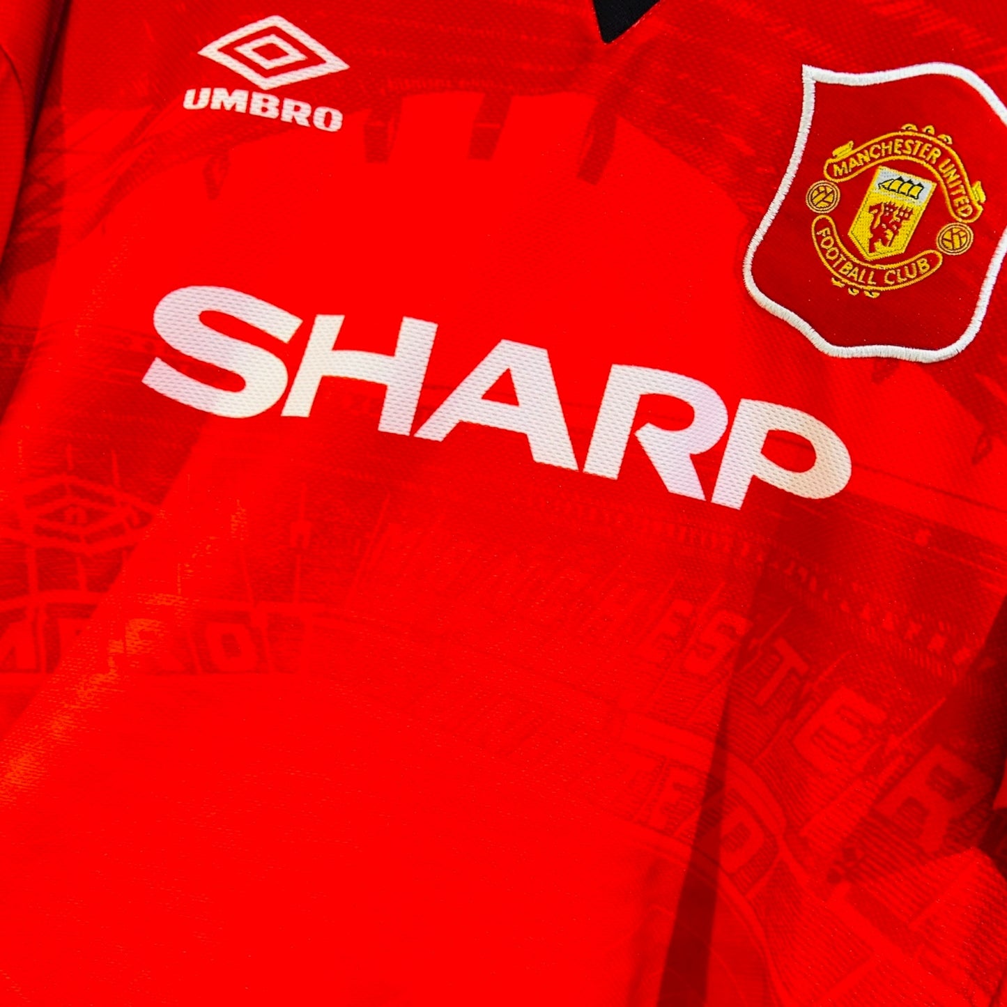 Manchester United 1994/96 Home - Kancheslskis 14 (Large)