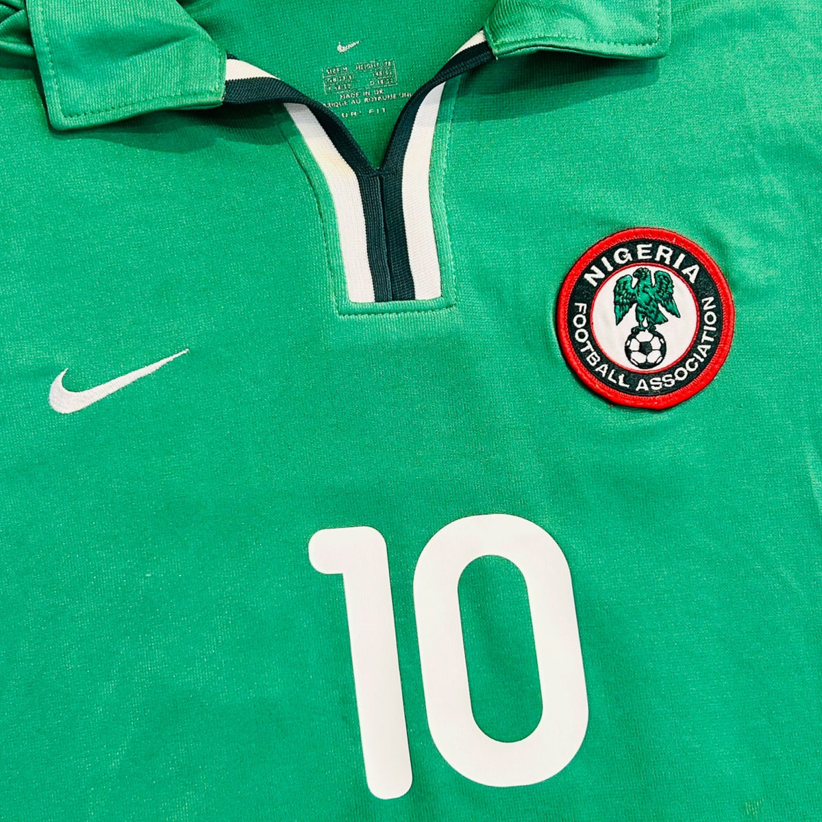 Nigeria 1998 Home - Okocha 10 (Large) - KITLAUNCH