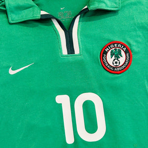 Nigeria 1998 Home - Okocha 10 (Large) - KITLAUNCH