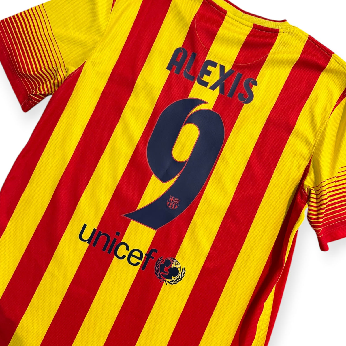 FC Barcelona 2013/14 Away - Alexis 9 (Large)