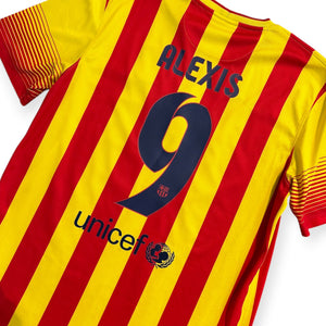 FC Barcelona 2013/14 Away - Alexis 9 (Large)