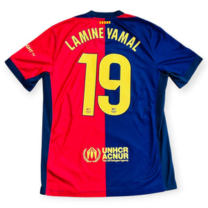 FC Barcelona 2024/25 Home - Lamine Yamal 19 (Medium)