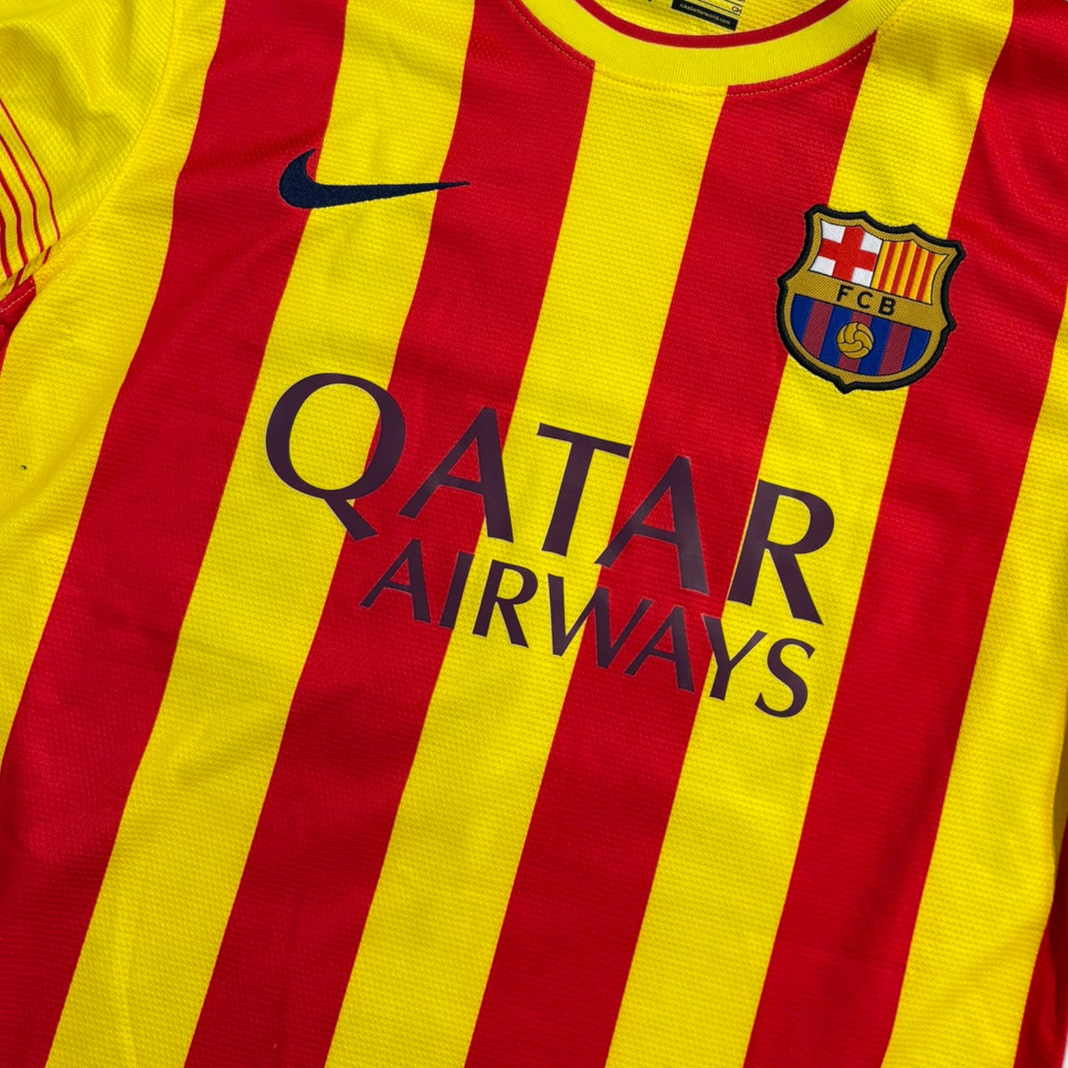 FC Barcelona 2013/14 Away - Messi 10 (Small) - KITLAUNCH