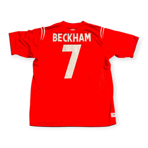 England 2004 Away - Beckham 7 (XL) - KITLAUNCH
