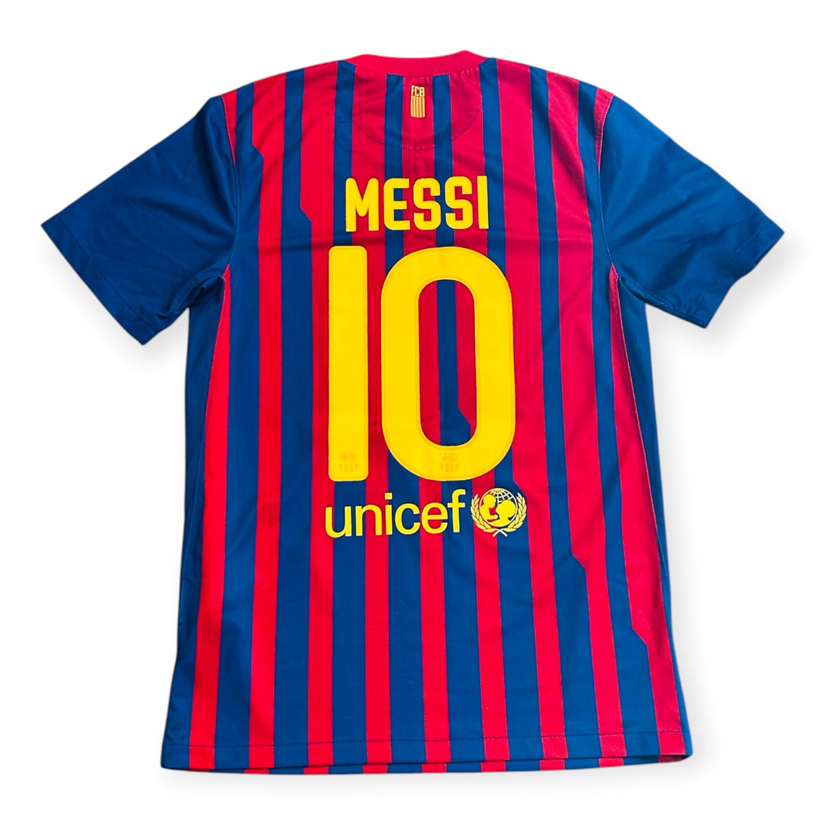 FC Barcelona 2011/12 Home - Messi 10 (Small)