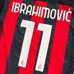 AC Milan 2020/21 Home - Ibrahimovic 11 (Small) - KITLAUNCH
