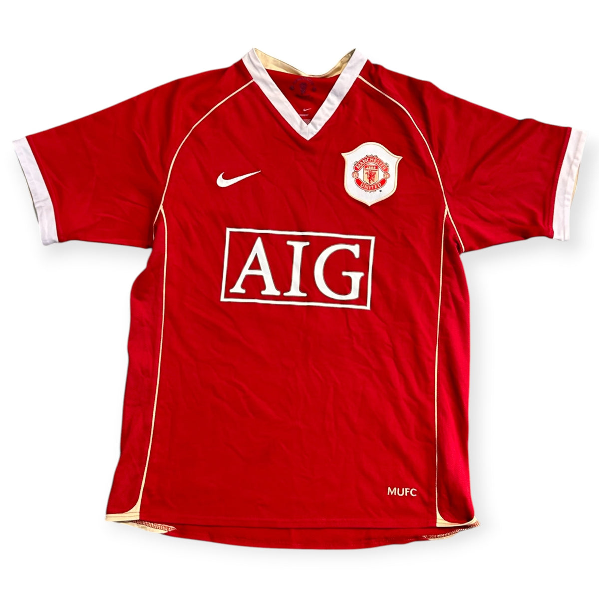 Manchester United FC 2006/07 Home - Carrick 16 (Small) - KITLAUNCH