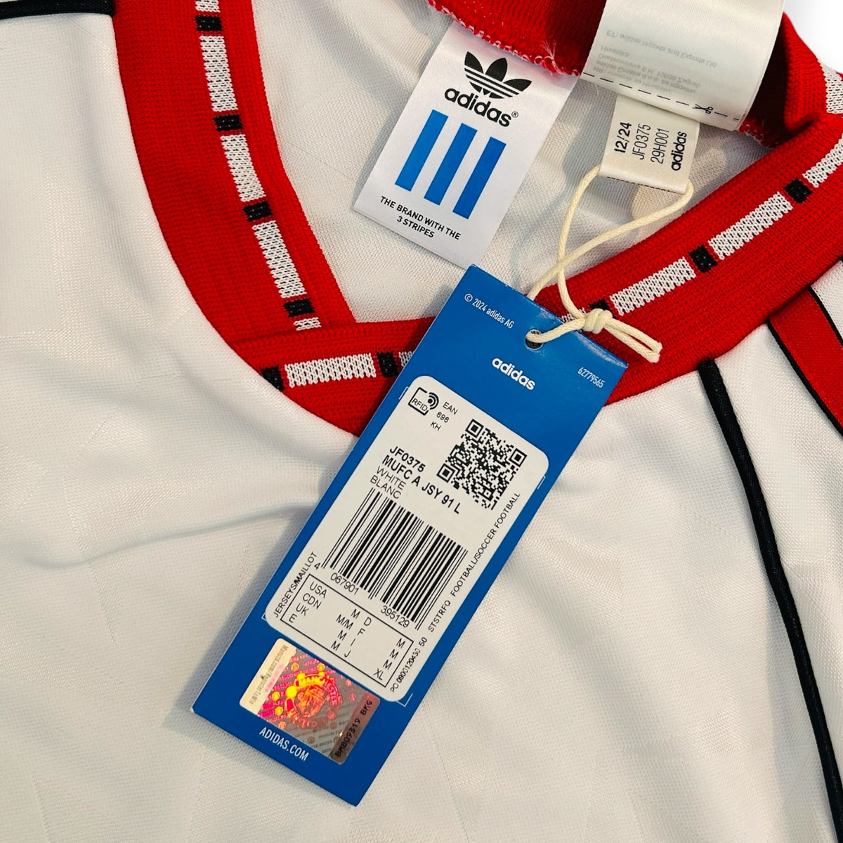 Manchester United FC 1991 Away Adidas Re-issue Long Sleeve *New* (Limited Sizes)