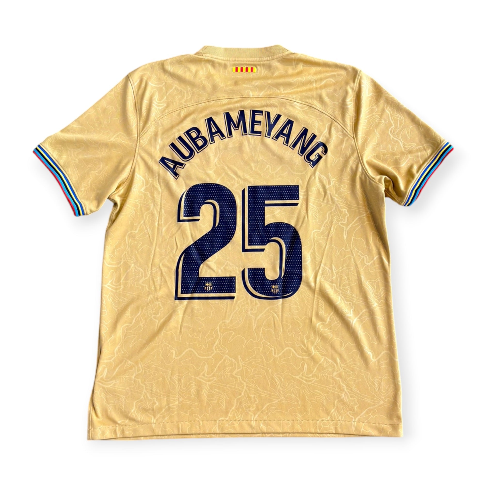 FC Barcelona 2022/23 Away - Aubameyang 25 (Large)