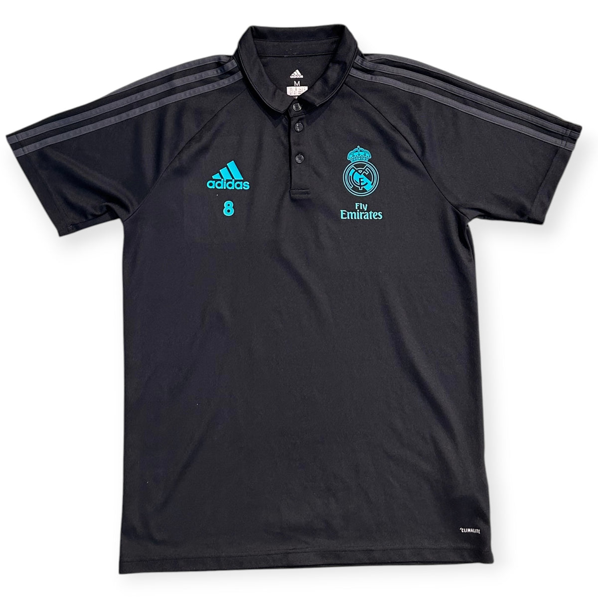 Real Madrid 2017/18 "Toni Kroos" Kitroom Issued Polo *COA Available upon request - KITLAUNCH