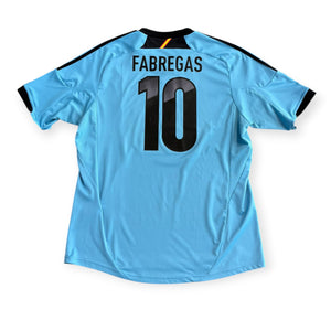Spain 2012 Away- Fabregas 10 (XL)