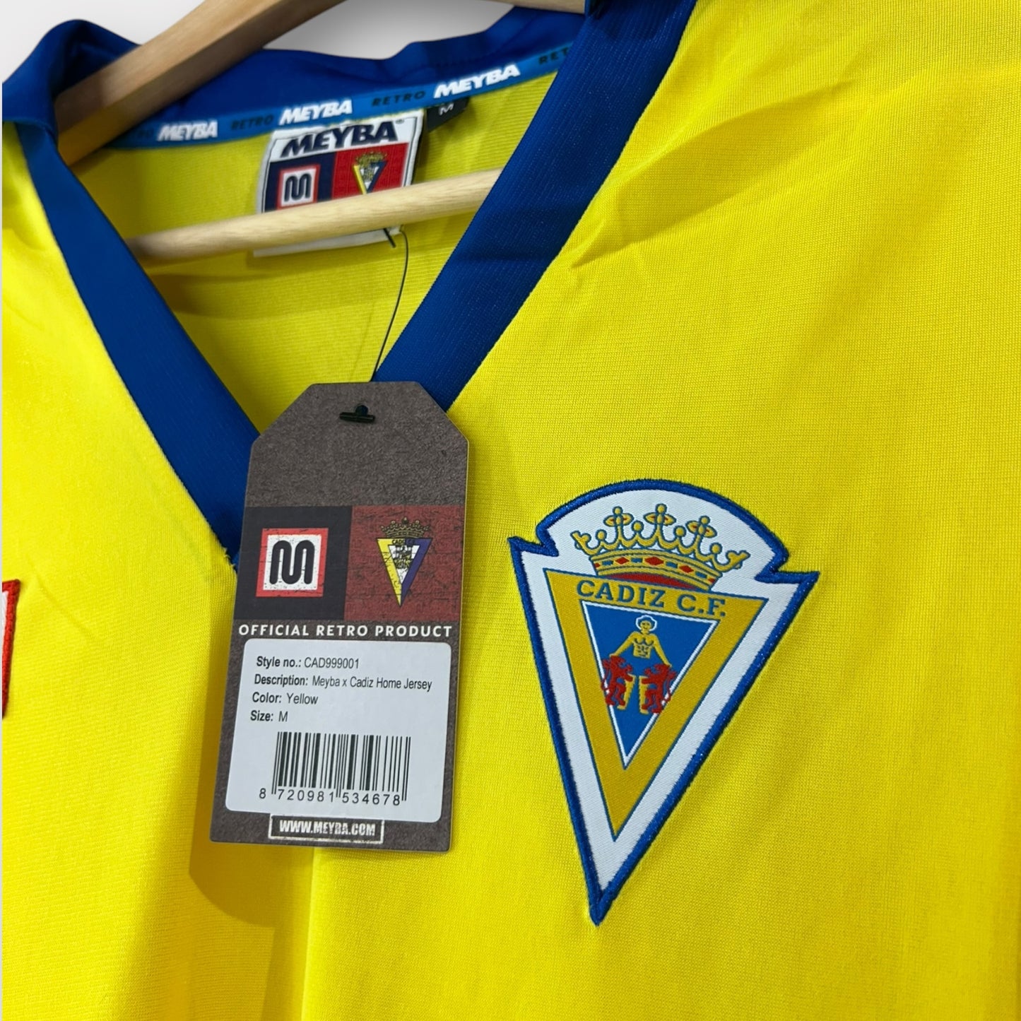 Meyba Retro Cadiz 1985/1986 - Jersey