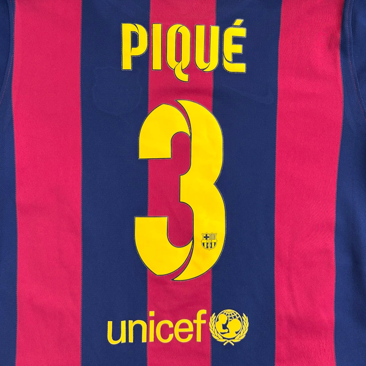 FC Barcelona 2014/15 Home - Piqué 3 (XS)