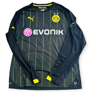 Borussia Dortmund 2015/16 Away Long Sleeve - Aubameyang 17 (XL)