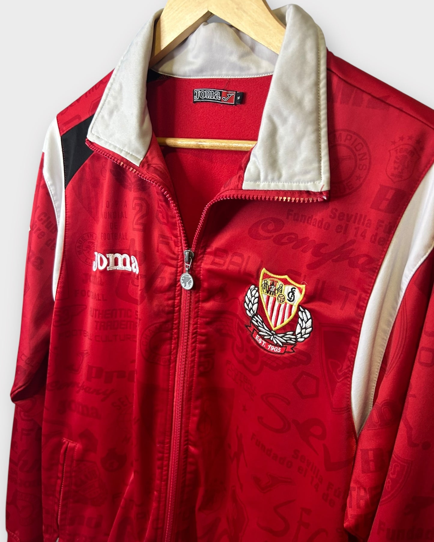 Sevilla Joma Jacket Red Pattern (Medium)