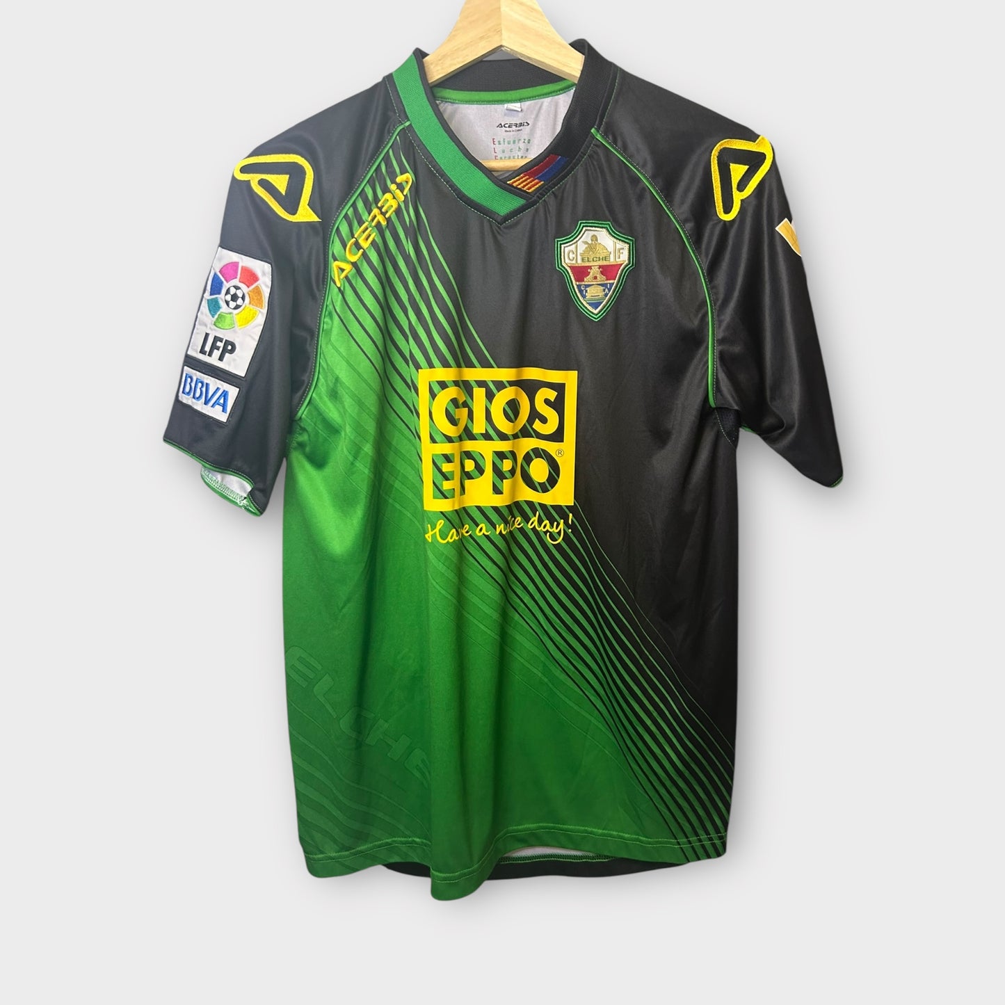 Elche 2012/13 Match Issue 3rd Shirt - Albacar 21 (Medium)