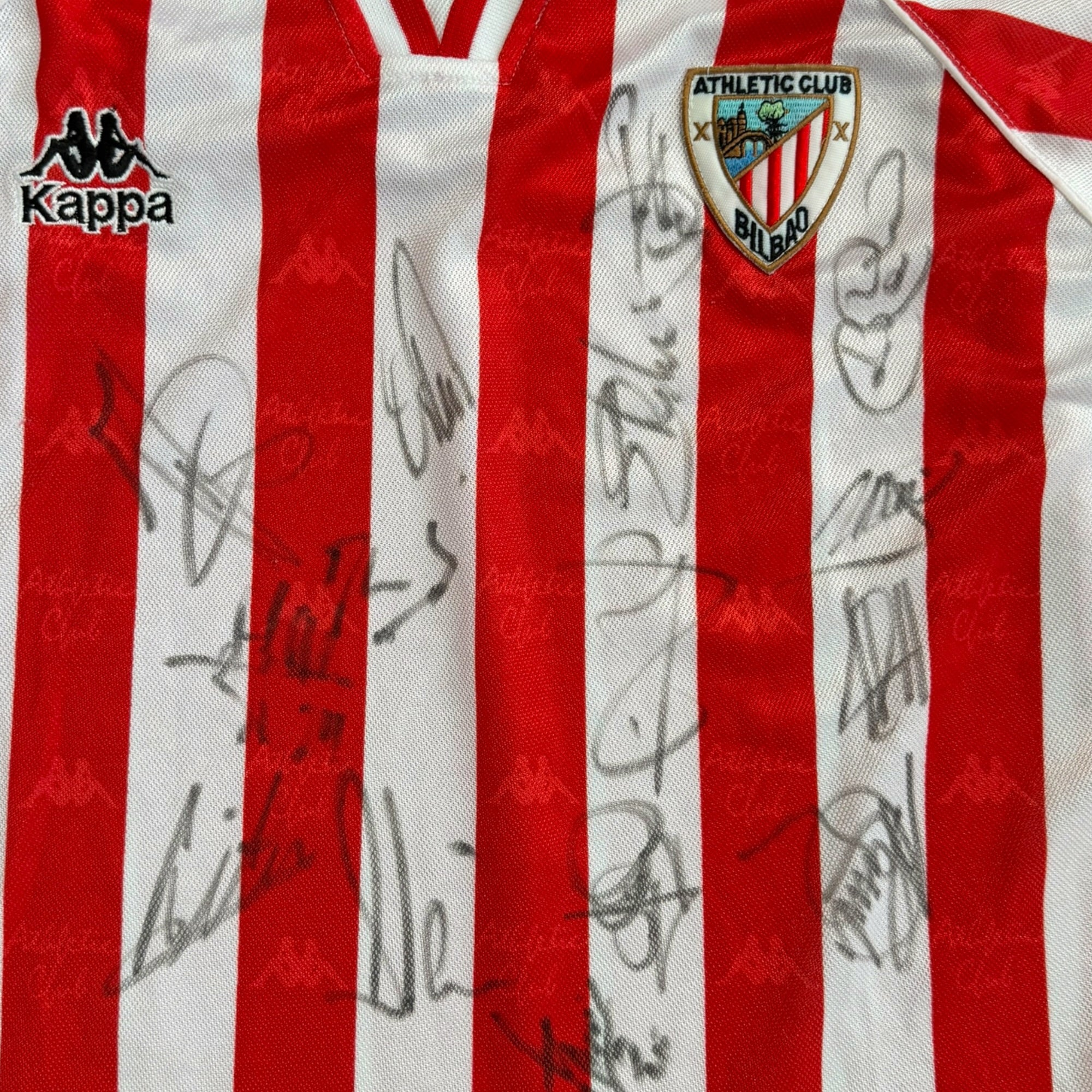 Athletic Club Bilbao 1995/97 Home Squad Signed (Medium)