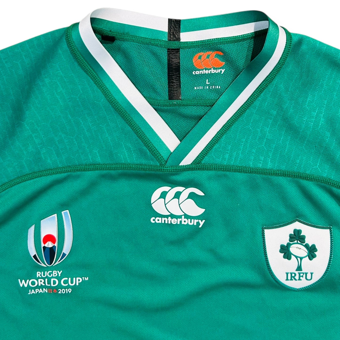 Ireland 2019 Rugby World Cup Jersey (Large)