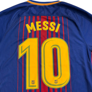 FC Barcelona 2017/18 Home - Messi 10 (Medium) - KITLAUNCH