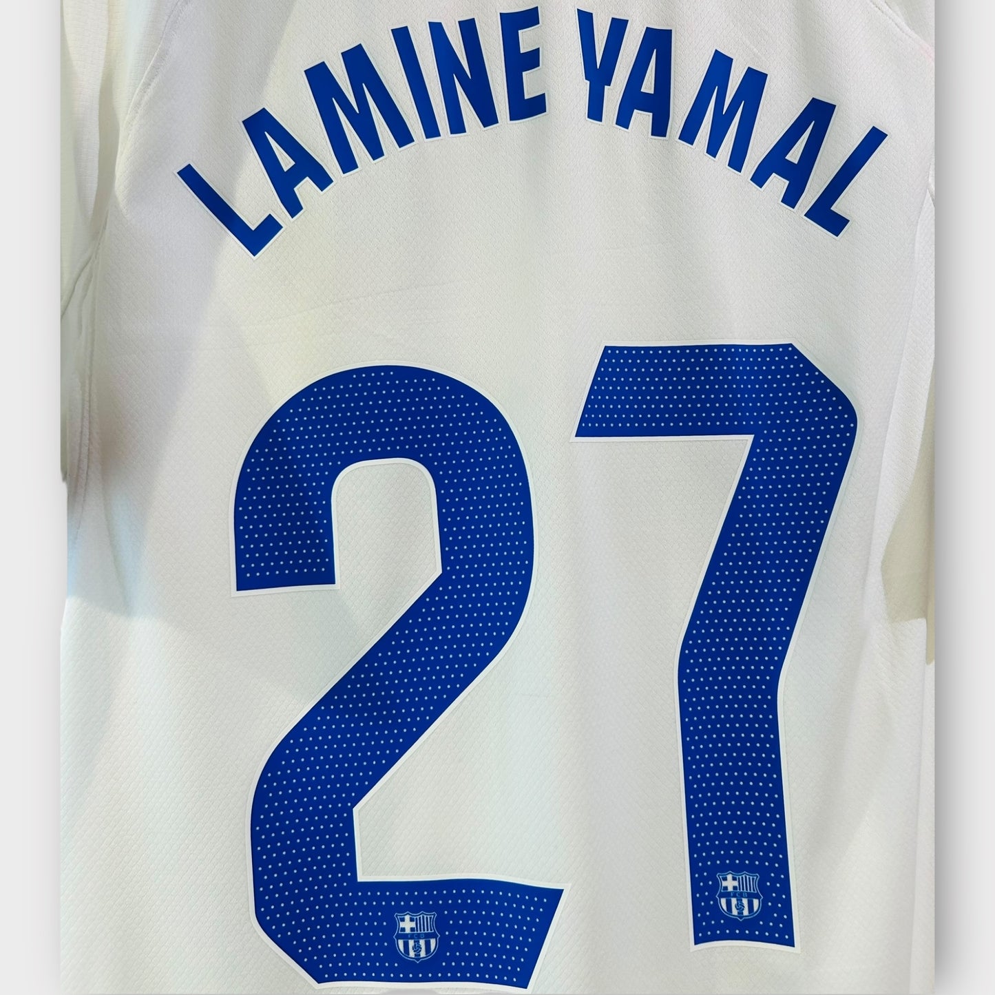 FC Barcelona 2023/24 Away - Lamine Yamal 27 (Large)