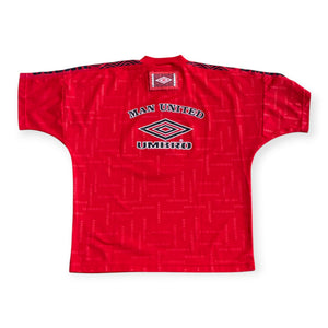 Manchester United FC 1997/98 Red Umbro Pre Match (Medium)