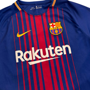 FC Barcelona 2017/18 Home - Messi 10 (Large)