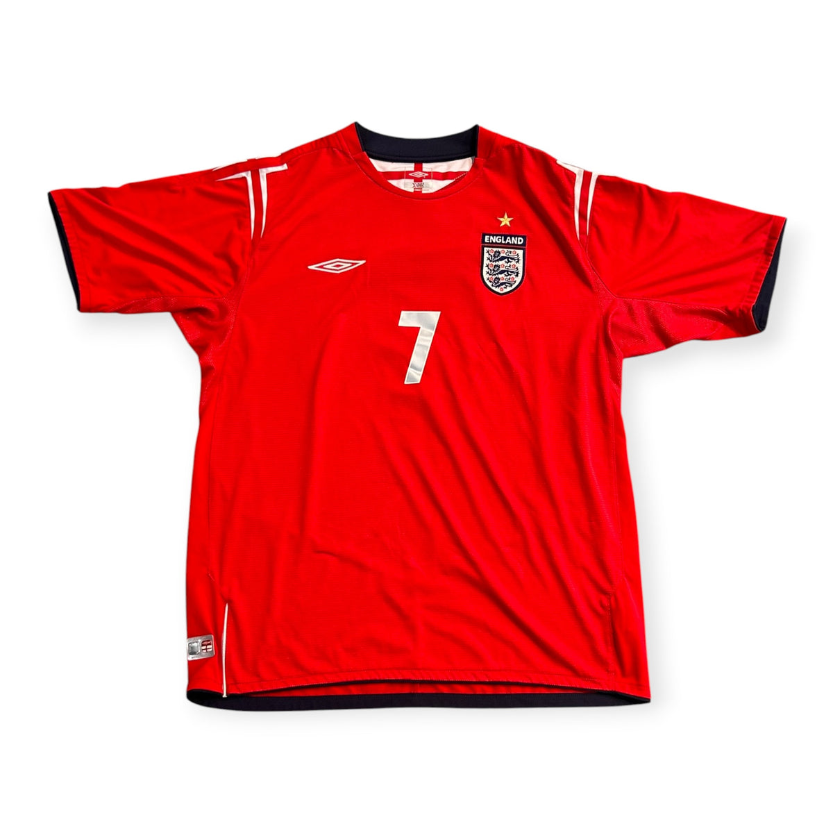 England 2004 Away - Beckham 7 (XL) - KITLAUNCH