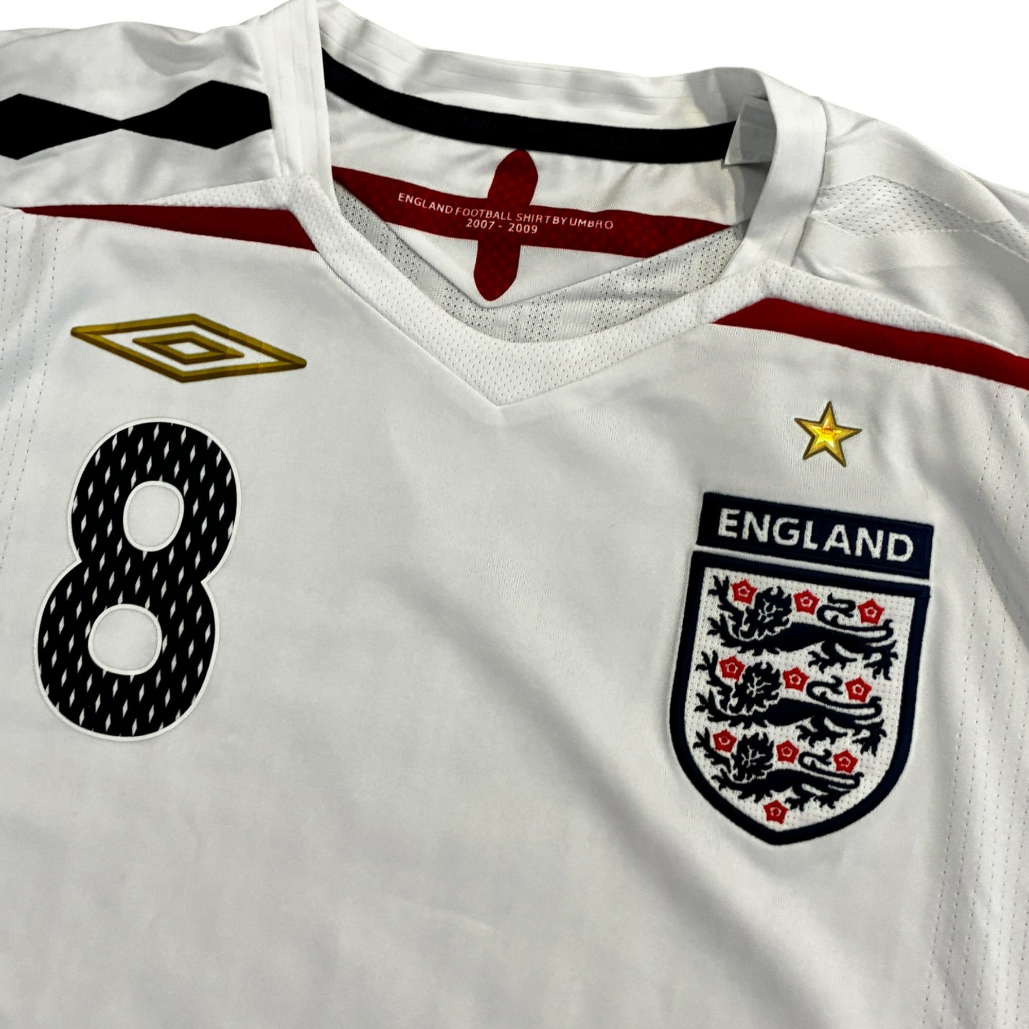 England 2008 Home - Lampard 8 (Large)
