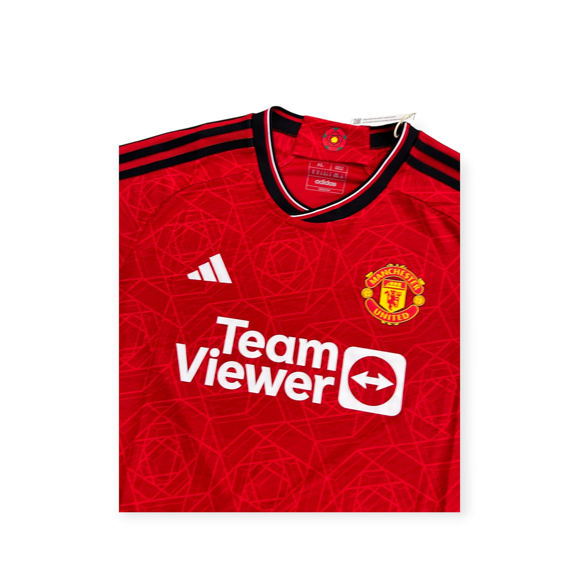 Manchester United FC 2023/24 Home Authentic - B. Fernandes (XL) - KITLAUNCH