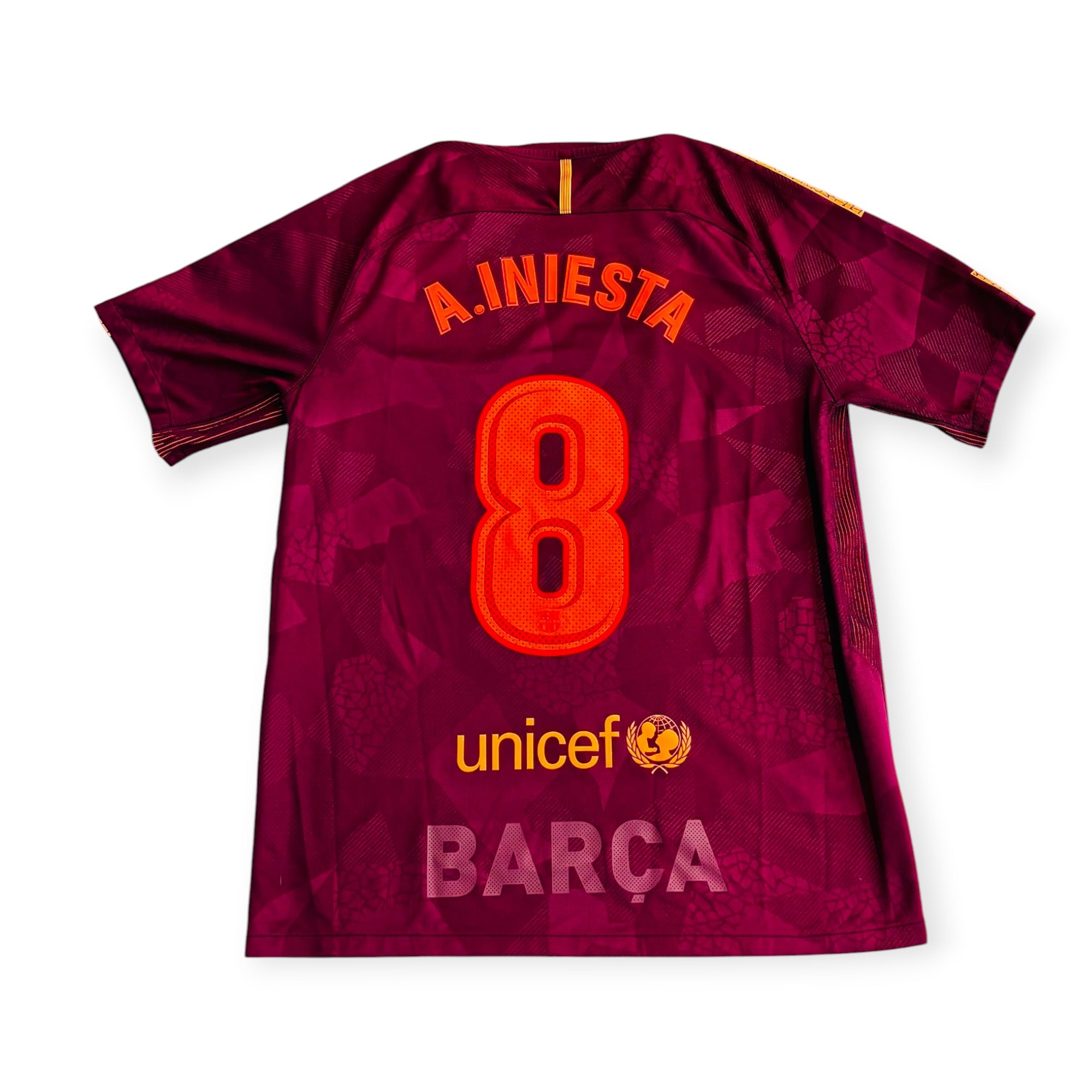 FC Barcelona 2017/18 3rd - A. Iniesta 8 (Medium)