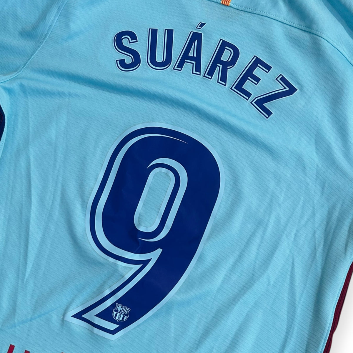 FC Barcelona 2017/18 Away - Suárez 9 (Small)
