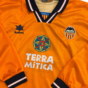 Valencia CF 2001/02 Away Campeones Match Issue - #5 (Large)