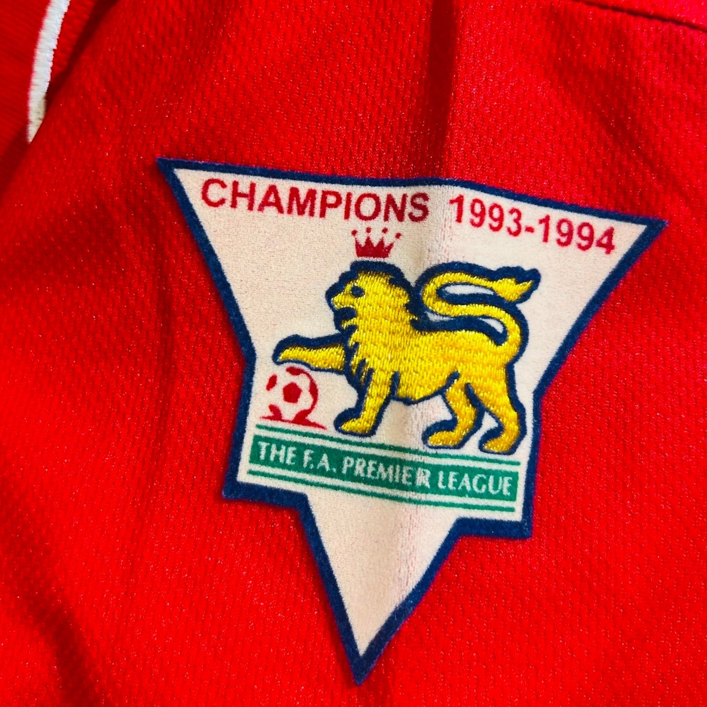 Manchester United 1994/96 Home - Kancheslskis 14 (Large)