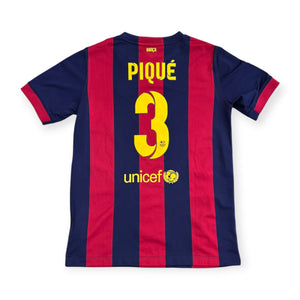 FC Barcelona 2014/15 Home - Piqué 3 (XS)