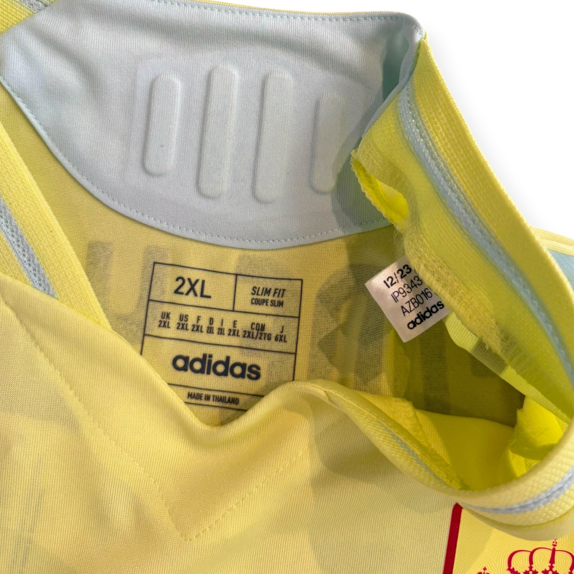 Spain 2024 Away Long Sleeve Player Version - Lamine Yamal 27 (XXL)