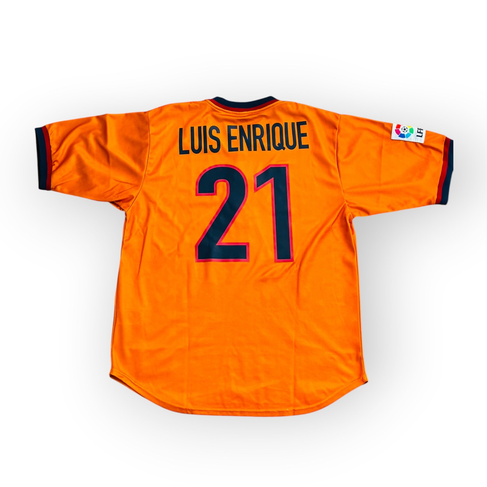 FC Barcelona 1998/99 Away - Luis Enrique 21 (Large)