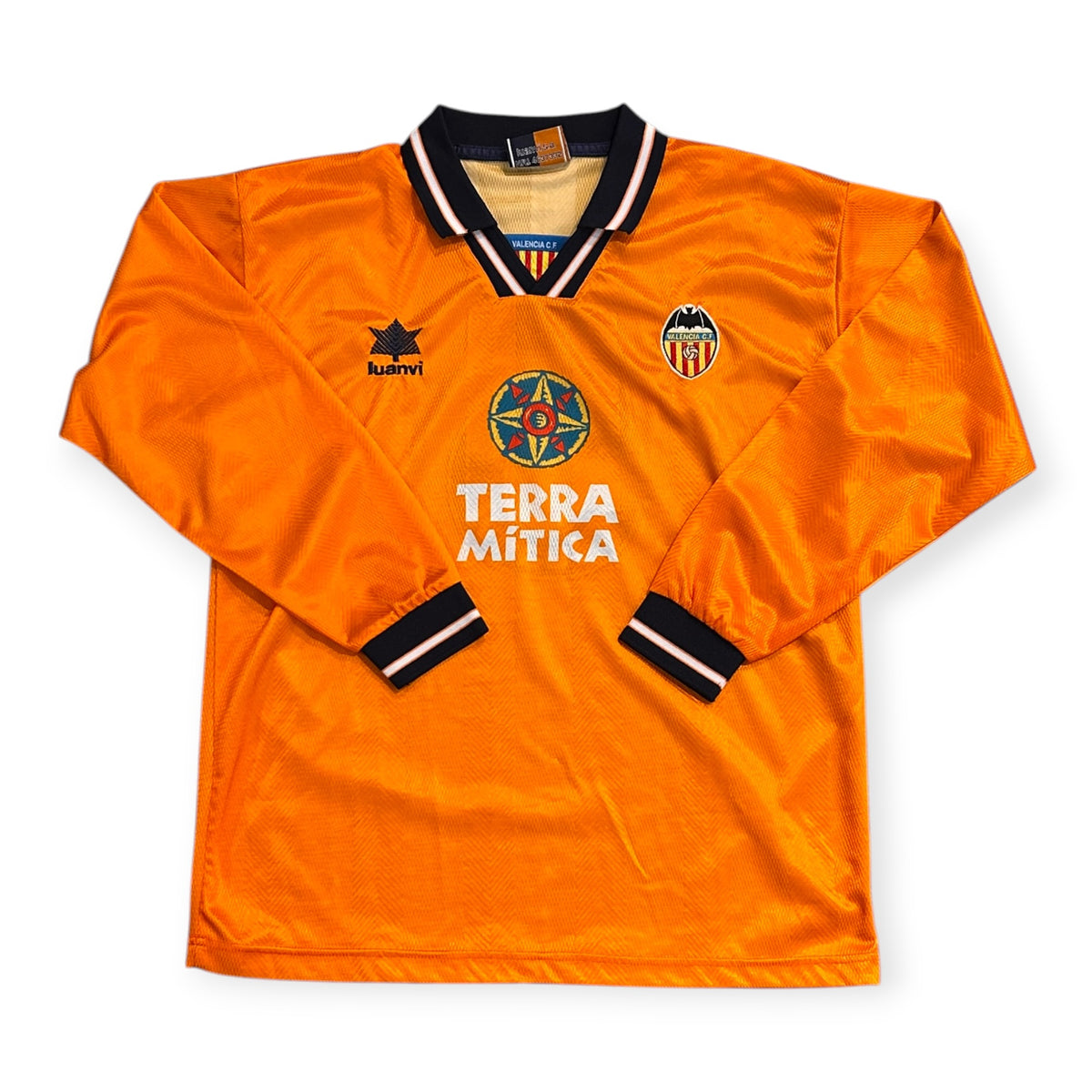 Valencia CF 2001/02 Away Campeones Match Issue - #5 (Large)