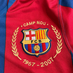 FC Barcelona 2007/08 Home - Messi 19 (Small)