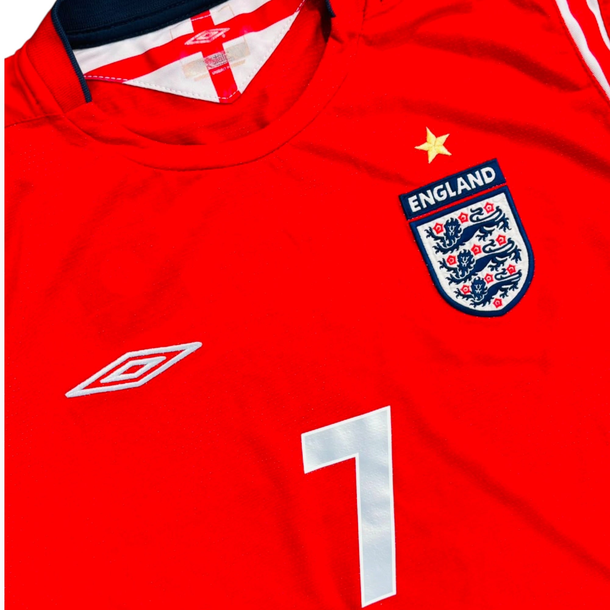England 2004 Away - Beckham 7 (Large)