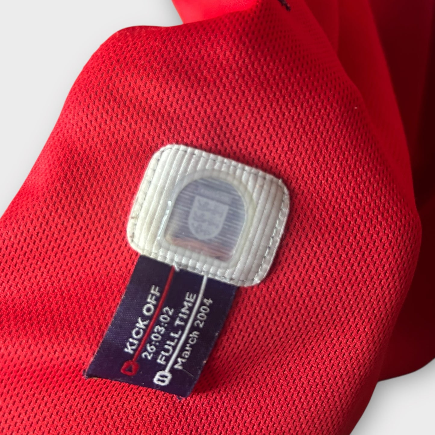 England 2002/04 Away - Scholes 8