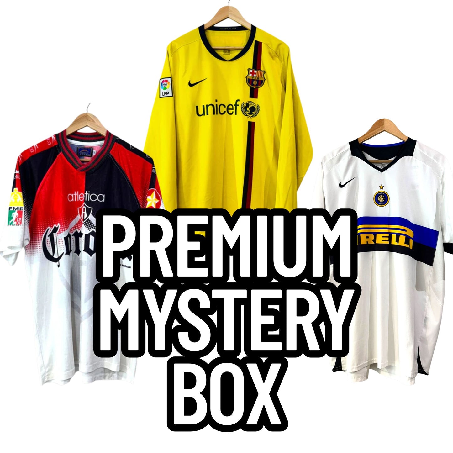 Top European football kit from premium mystery box