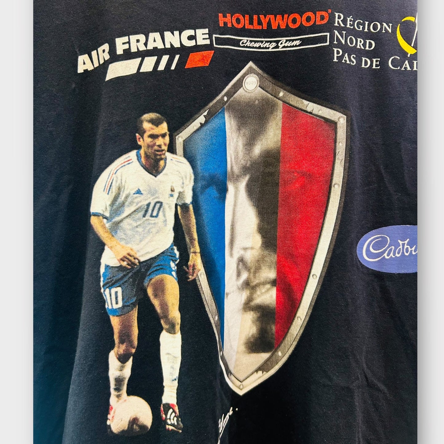 France Zidane Adidas Tee (Large)