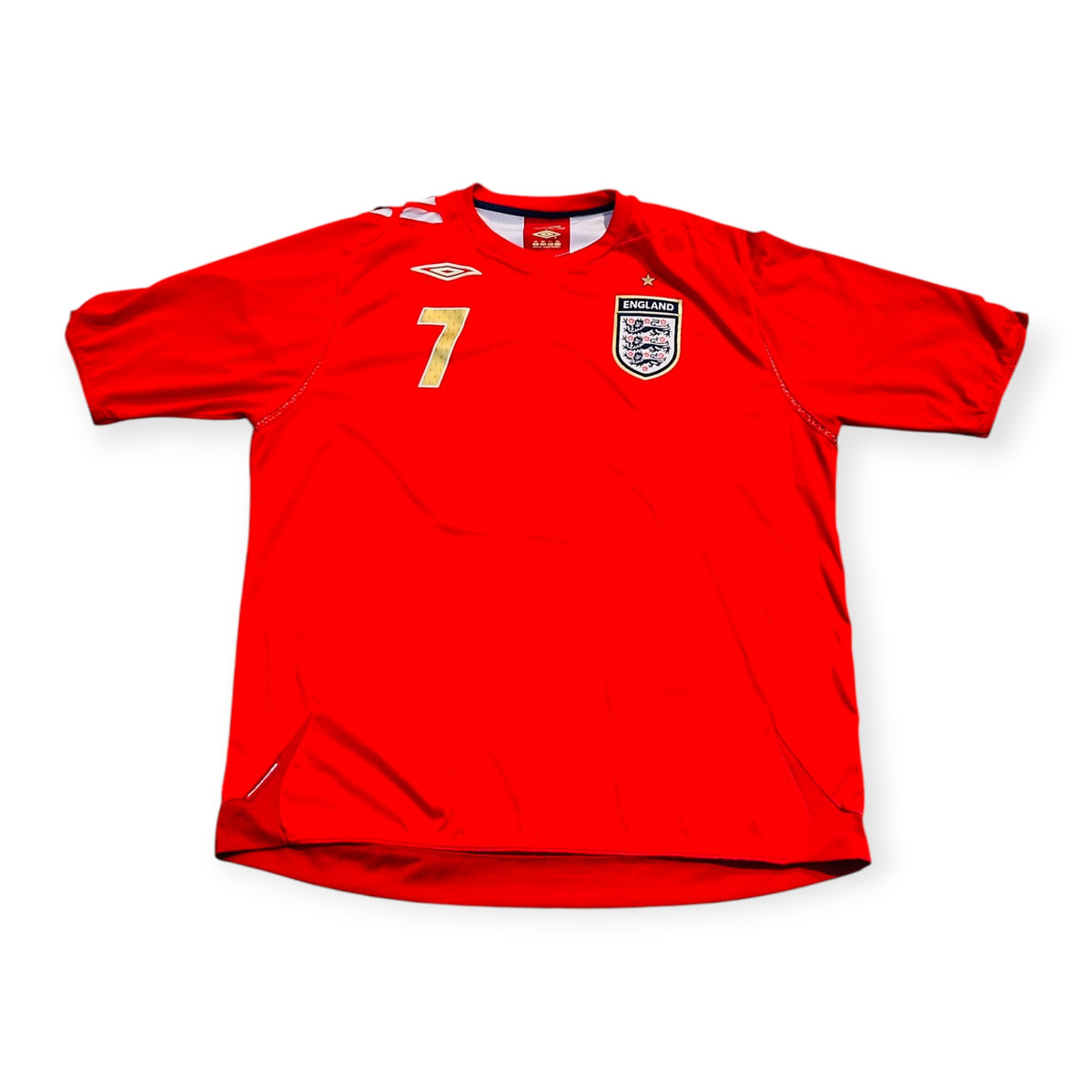 England 2006 Away - Beckham 7 (2XL) - KITLAUNCH