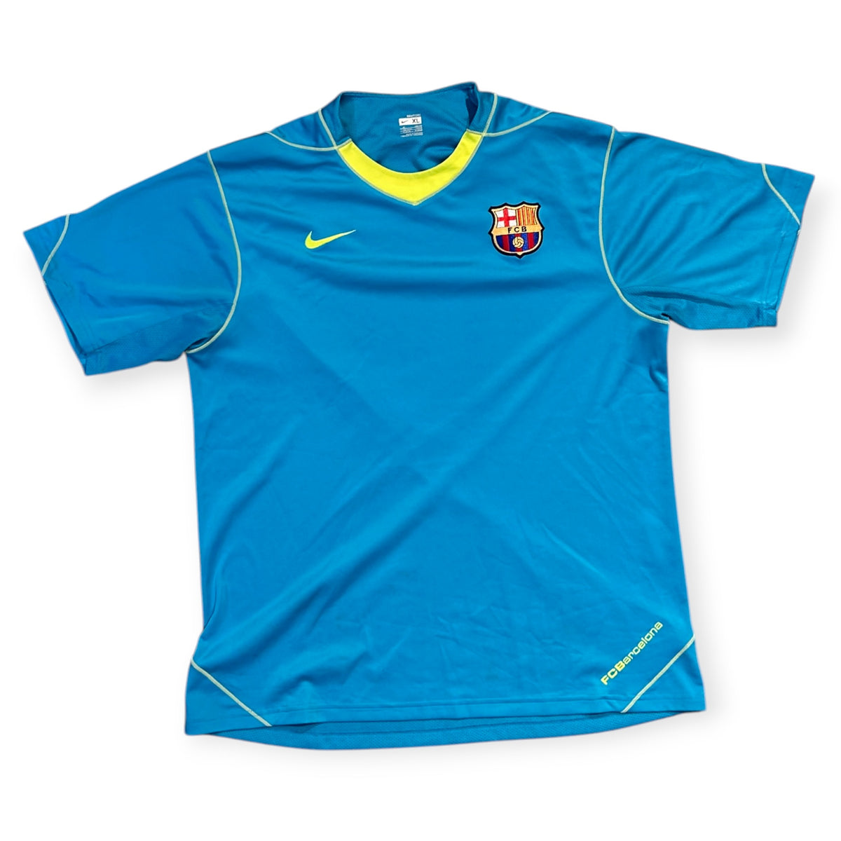 FC Barcelona 2007/08 Nike Training Top Player Version (XL) - KITLAUNCH