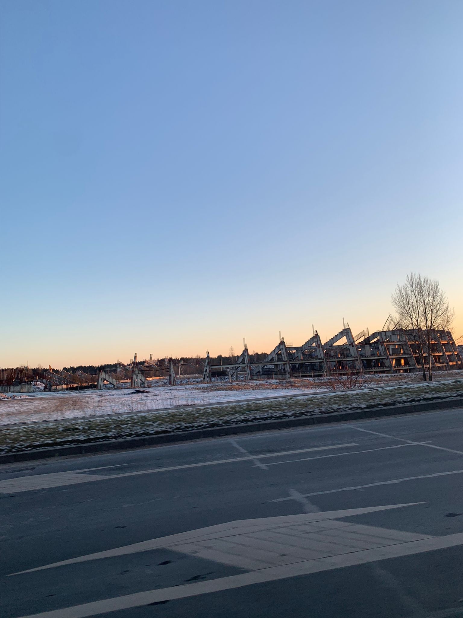Lithuania National Stadium facing demolition after it first began construction in 1987 by the Soviet Union