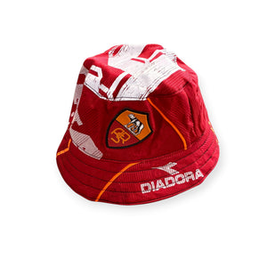 AS Roma 1999/00 Home Bucket Hat Upcycled