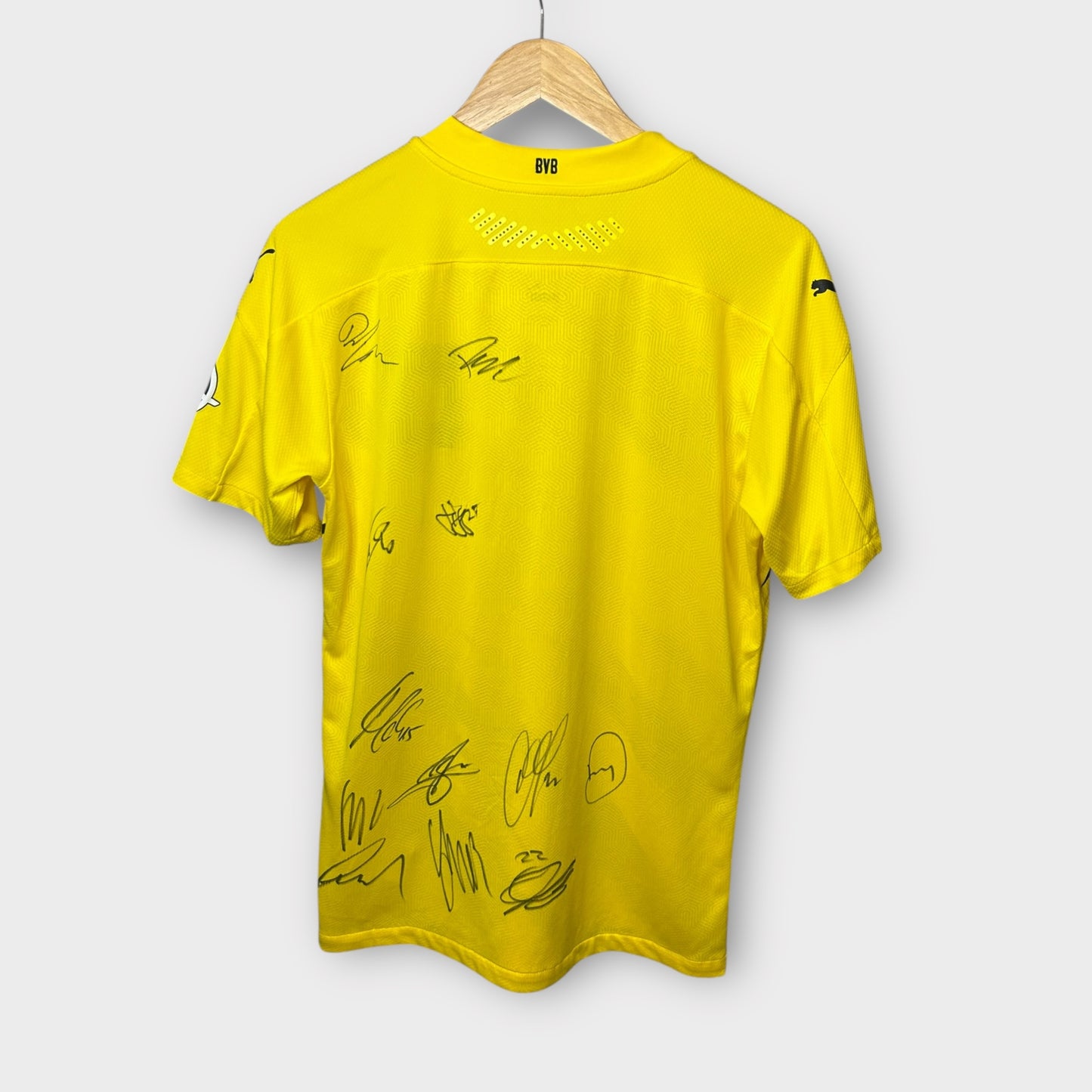 Dortmund 2020/21 Home Signed Shirt (Medium)